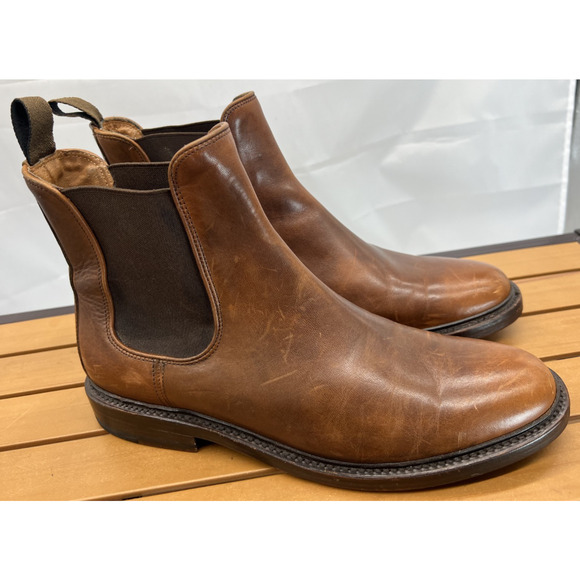 Frye Men’s Chelsea Boots Size 9.5D Cognac Leather 3480687-COG main image 6
